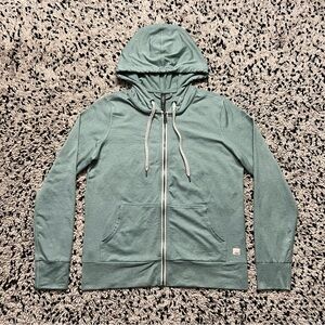Vuori Halo Performance Hoodie Light Green VW268 Full Zip Women’s Size Small
